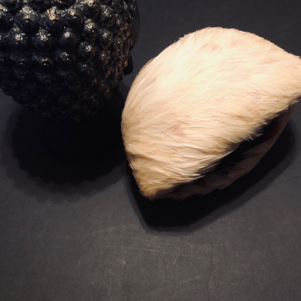 COPY - Vintage Feather Pill Box Hat🍂🍁🍂